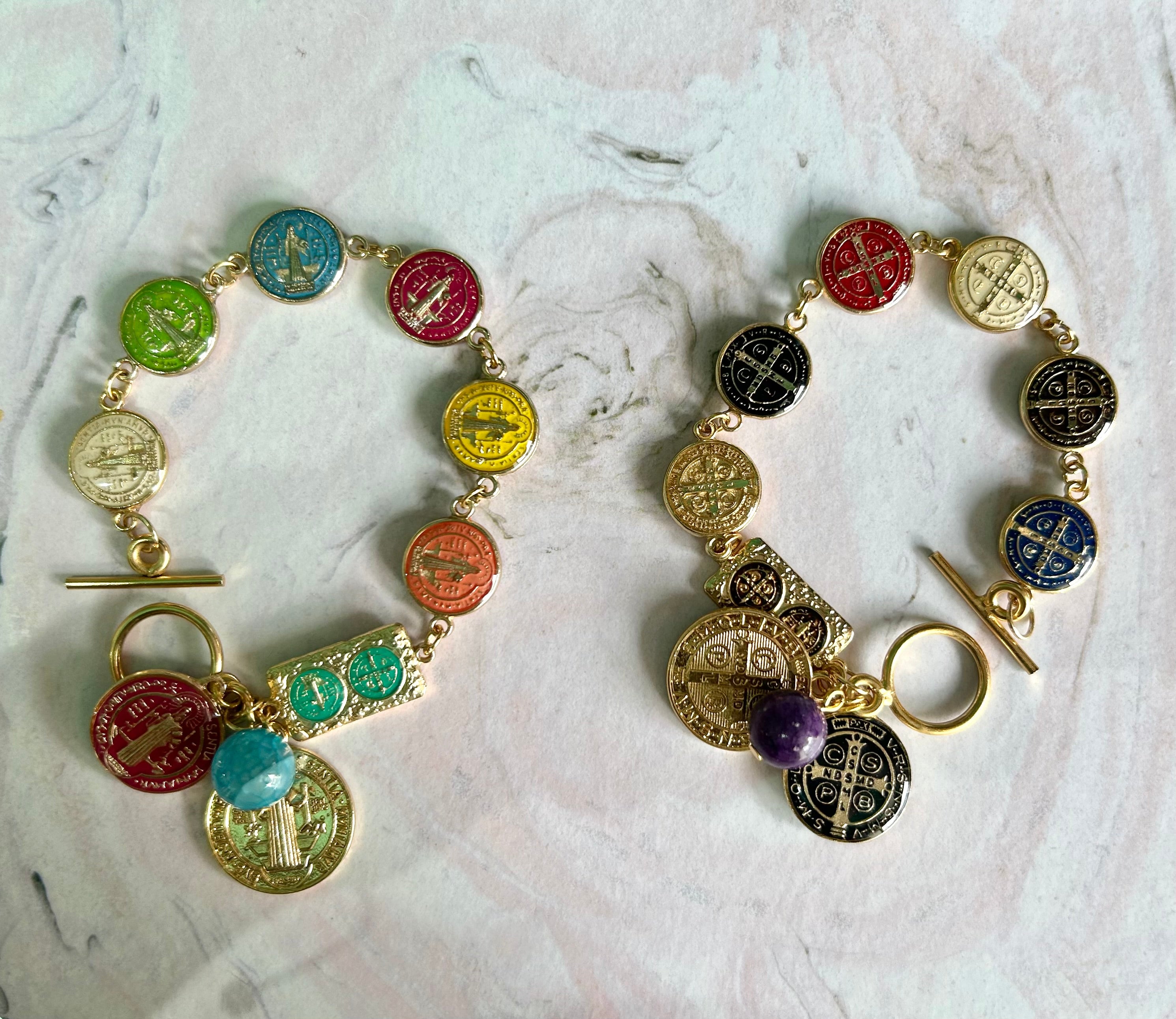 Pulseras y Brazalete de chapa de Oro