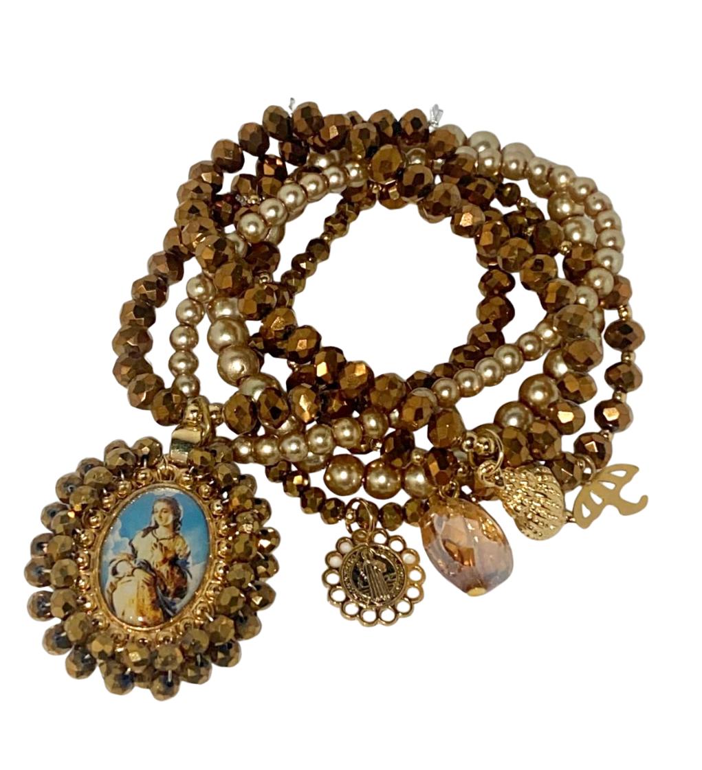 MAXISEMINARIO CON MEDALLA BORDADA