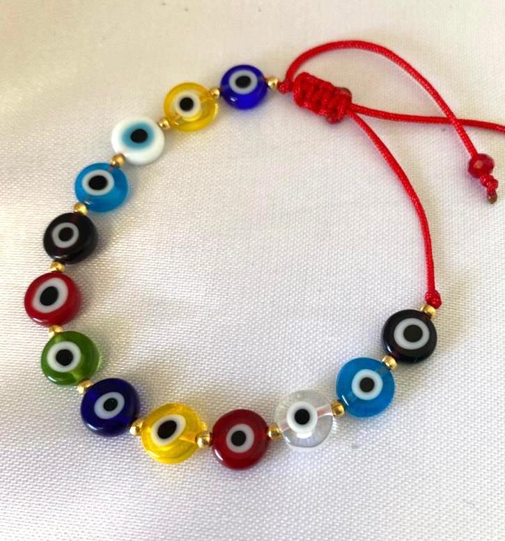 Pulsera de Ojo turco de cristal