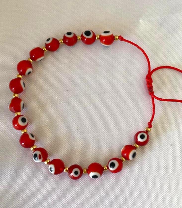 Pulsera de Ojo turco de cristal