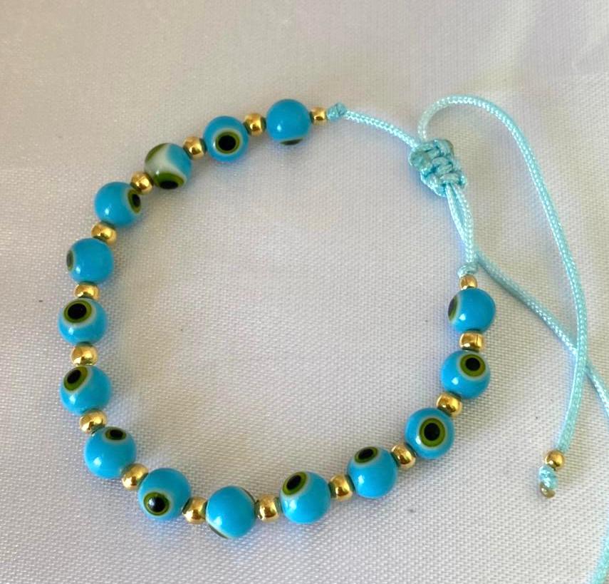 Pulsera de Ojo turco de cristal