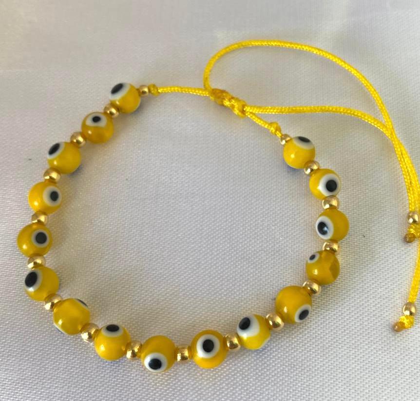 Pulsera de Ojo turco de cristal