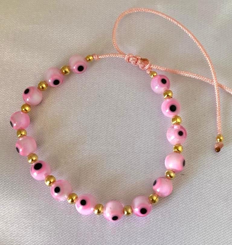 Pulsera de Ojo turco de cristal